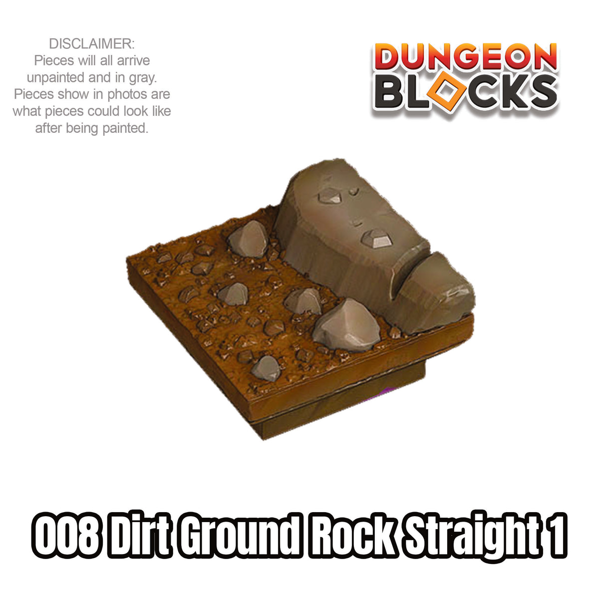 Dirt Ground Rock Straight 1