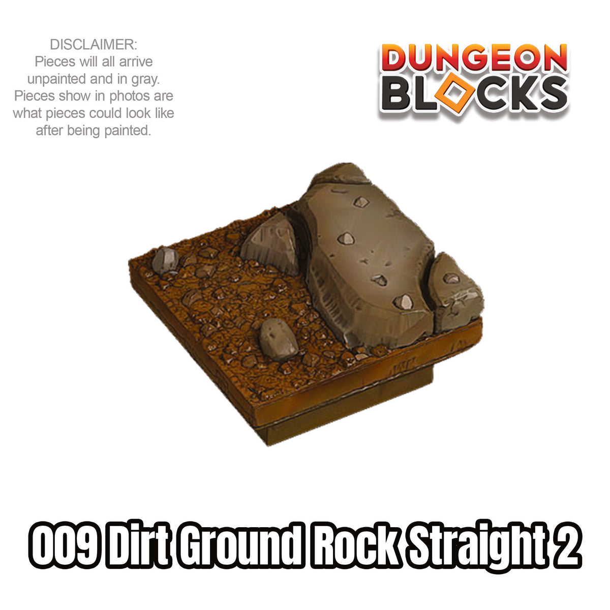 Dirt Ground Rock Straight 2