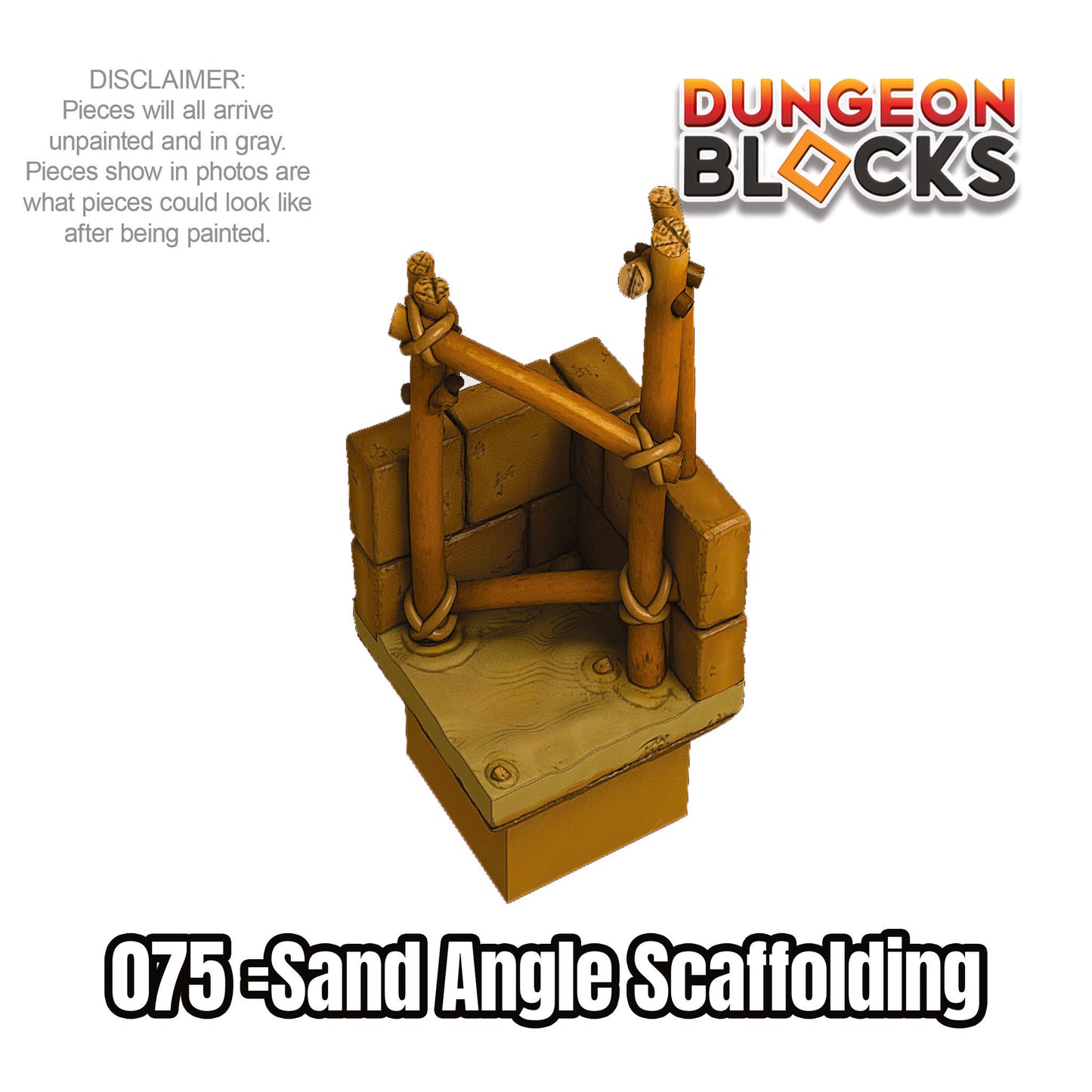 Sand Angle Scaffolding