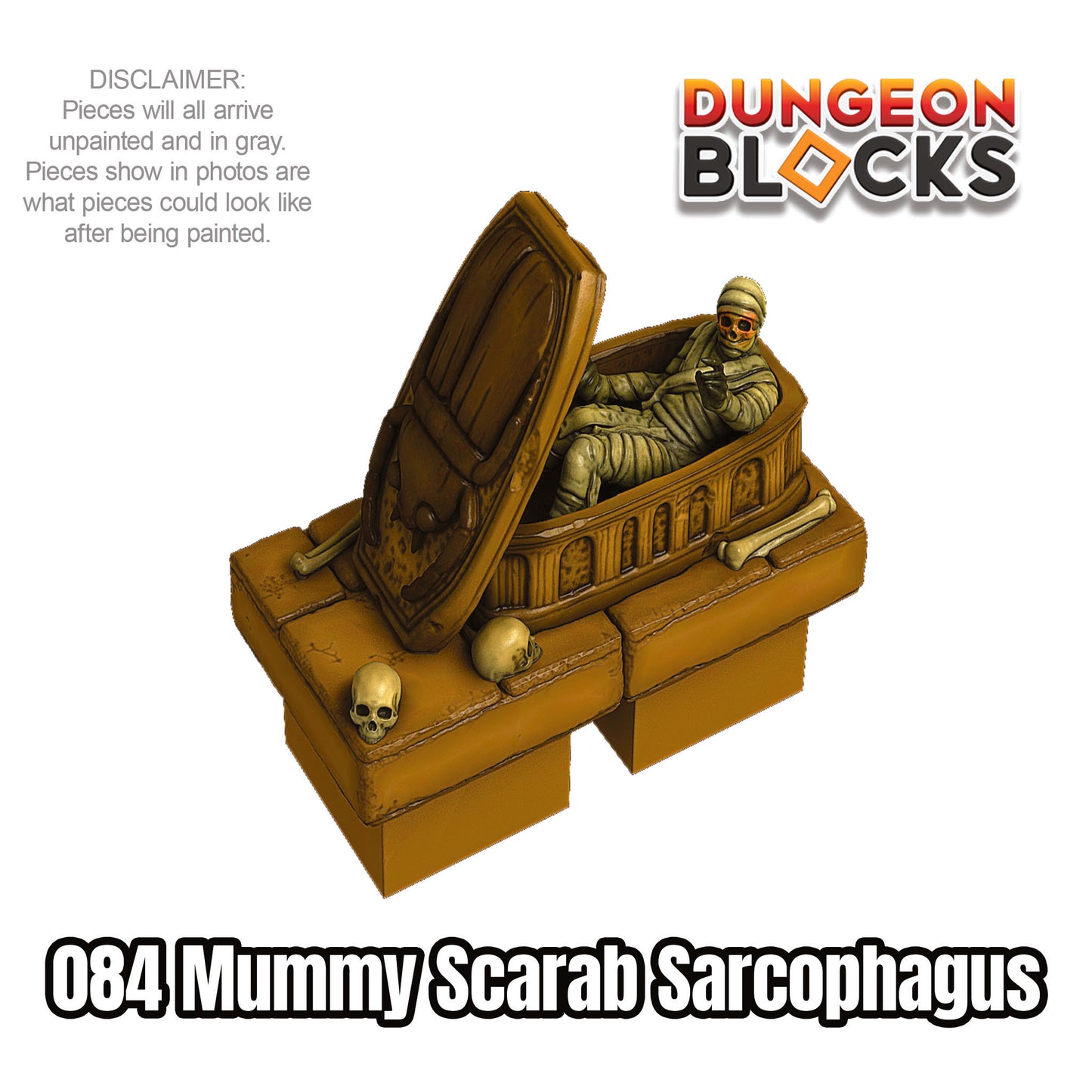 Mummy Scarab Sarcophagus