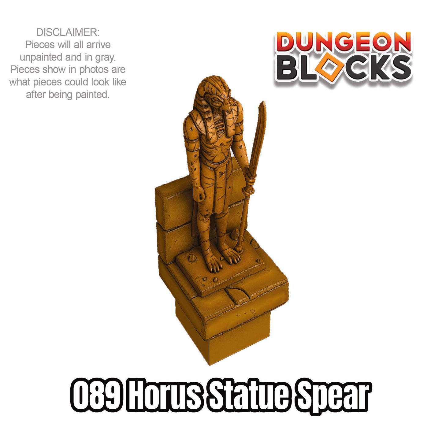 Horus Statue Spear