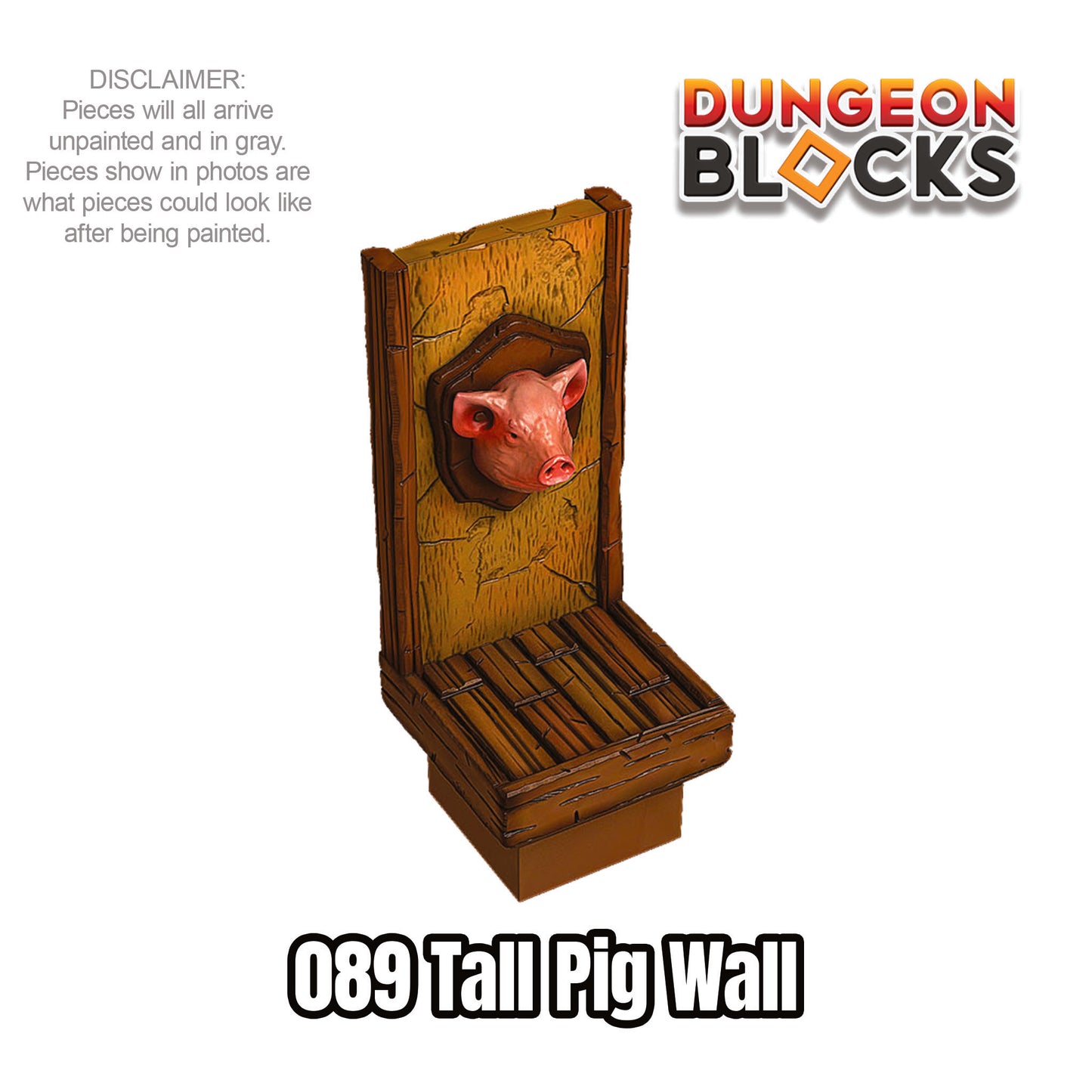 Tall Pig Wall