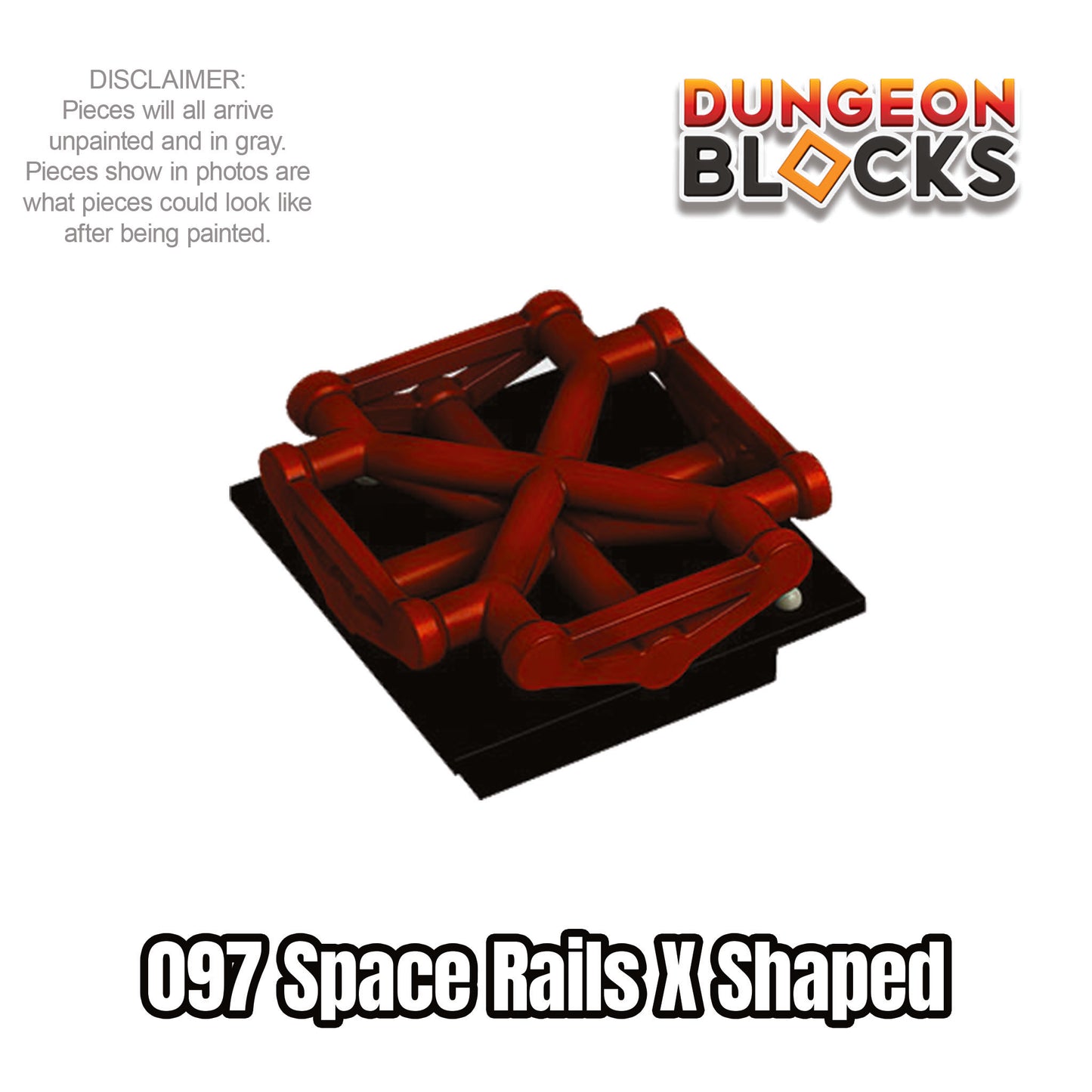 Space Rails X-Shaped