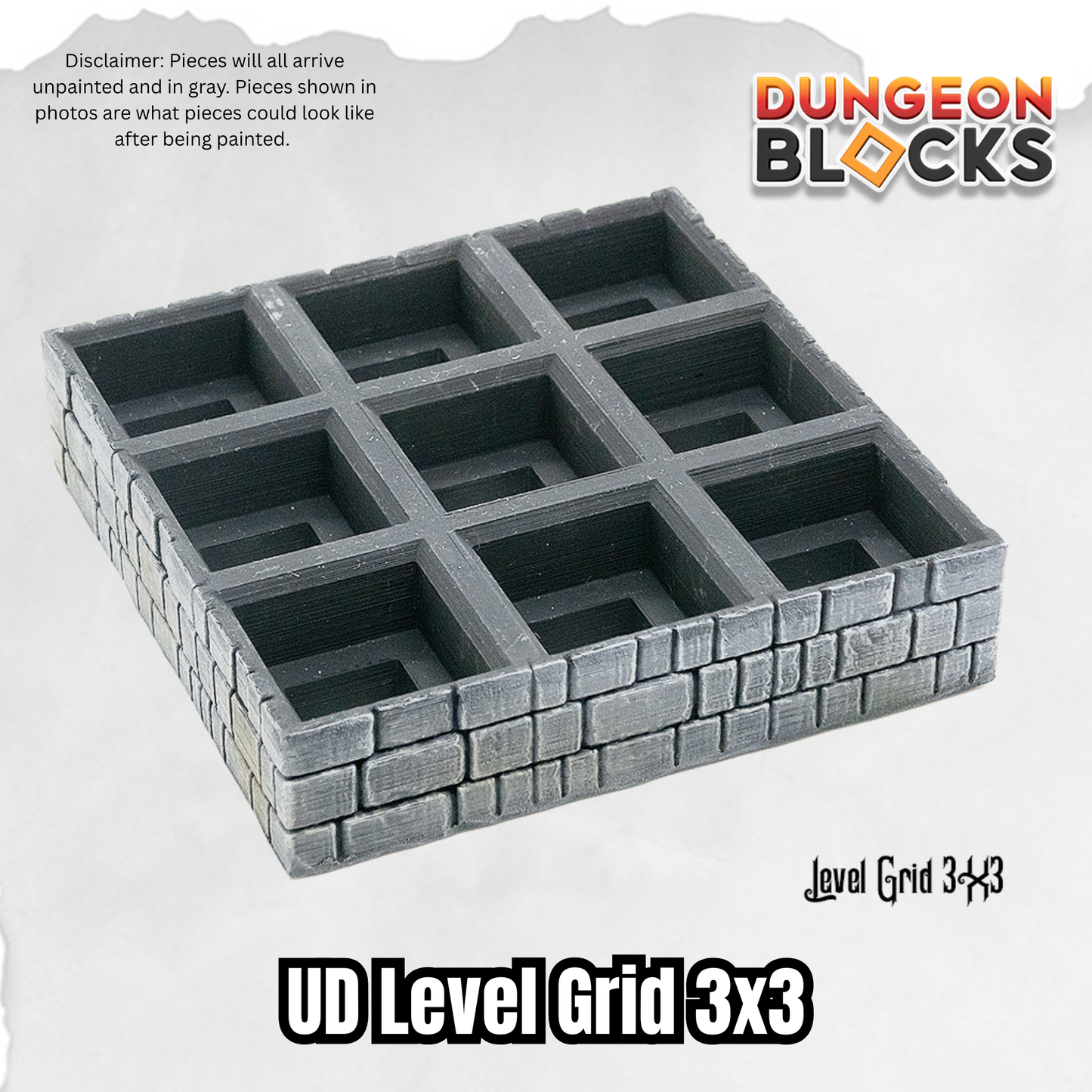 Ultimate Dungeon Level Grid 3x3