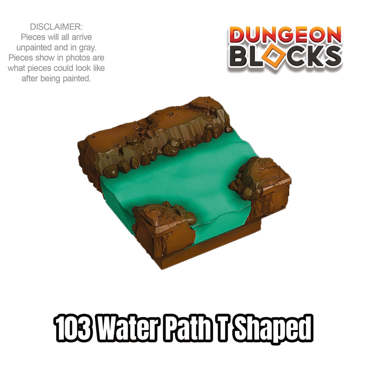 Water Path T-Shaped