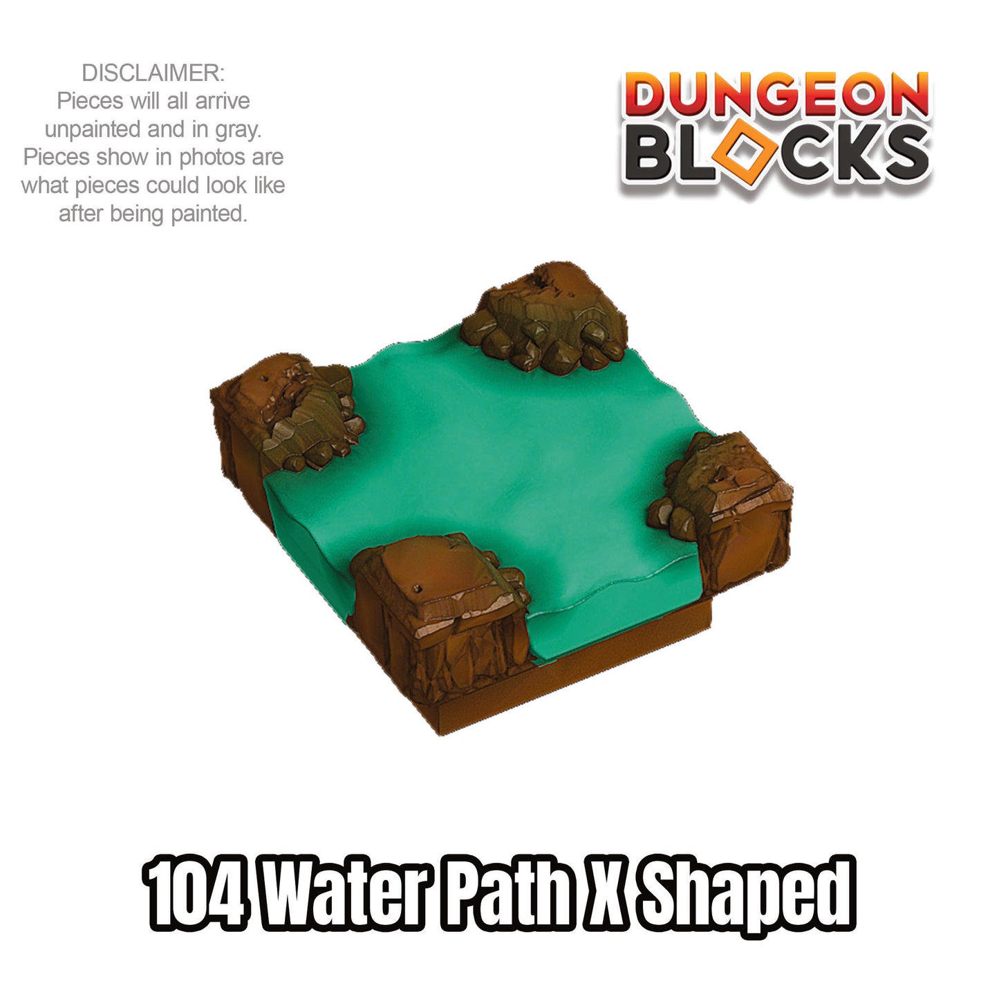 Water Path X-Shaped
