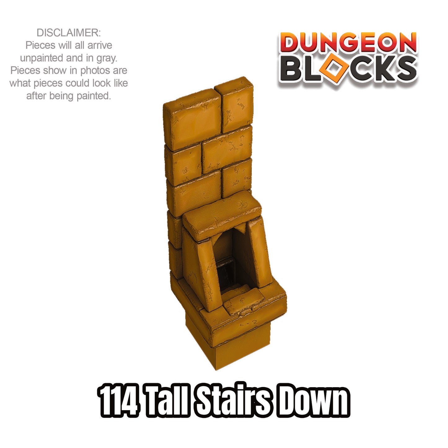Tall Stairs Down