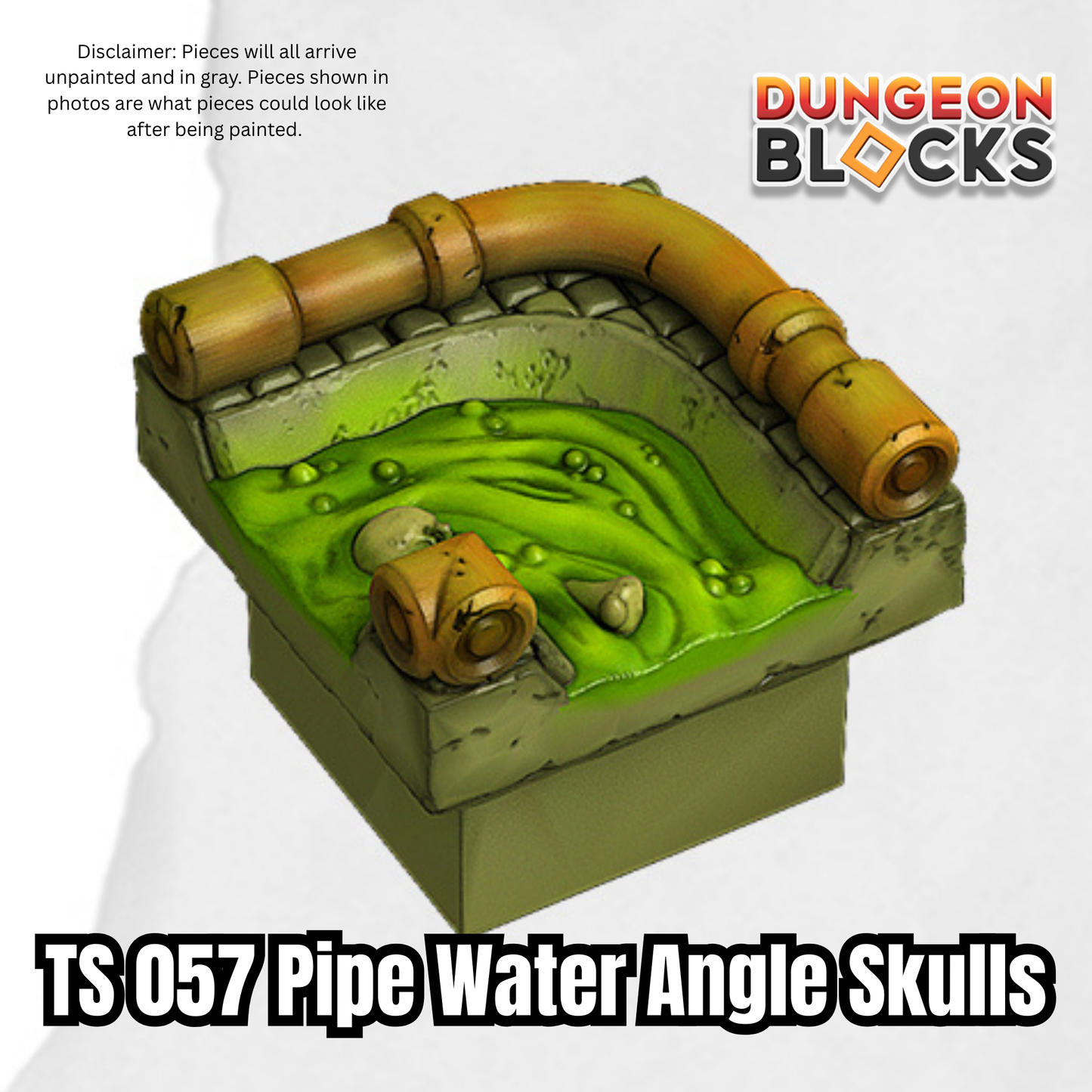 Pipe Water Angle Skulls