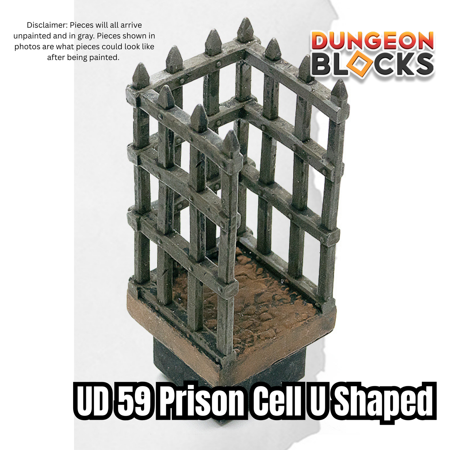 Prison Cell U-Shaped