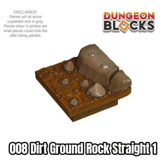 Dirt Ground Rock Straight 1