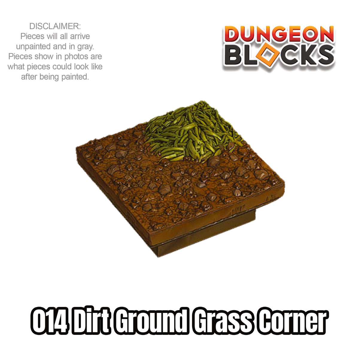 Dirt Ground Grass Corner