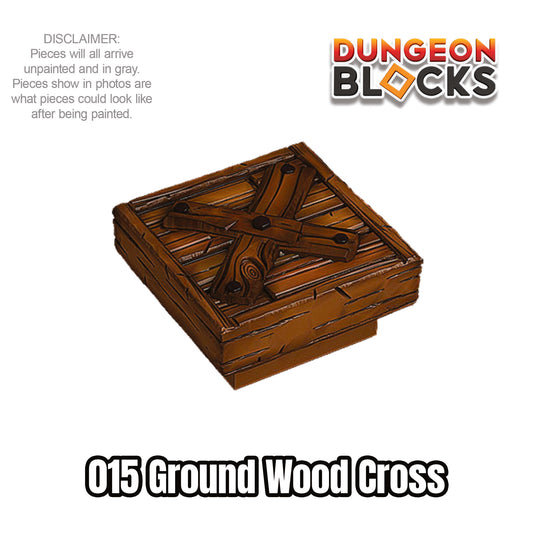 Ground Wood Cross