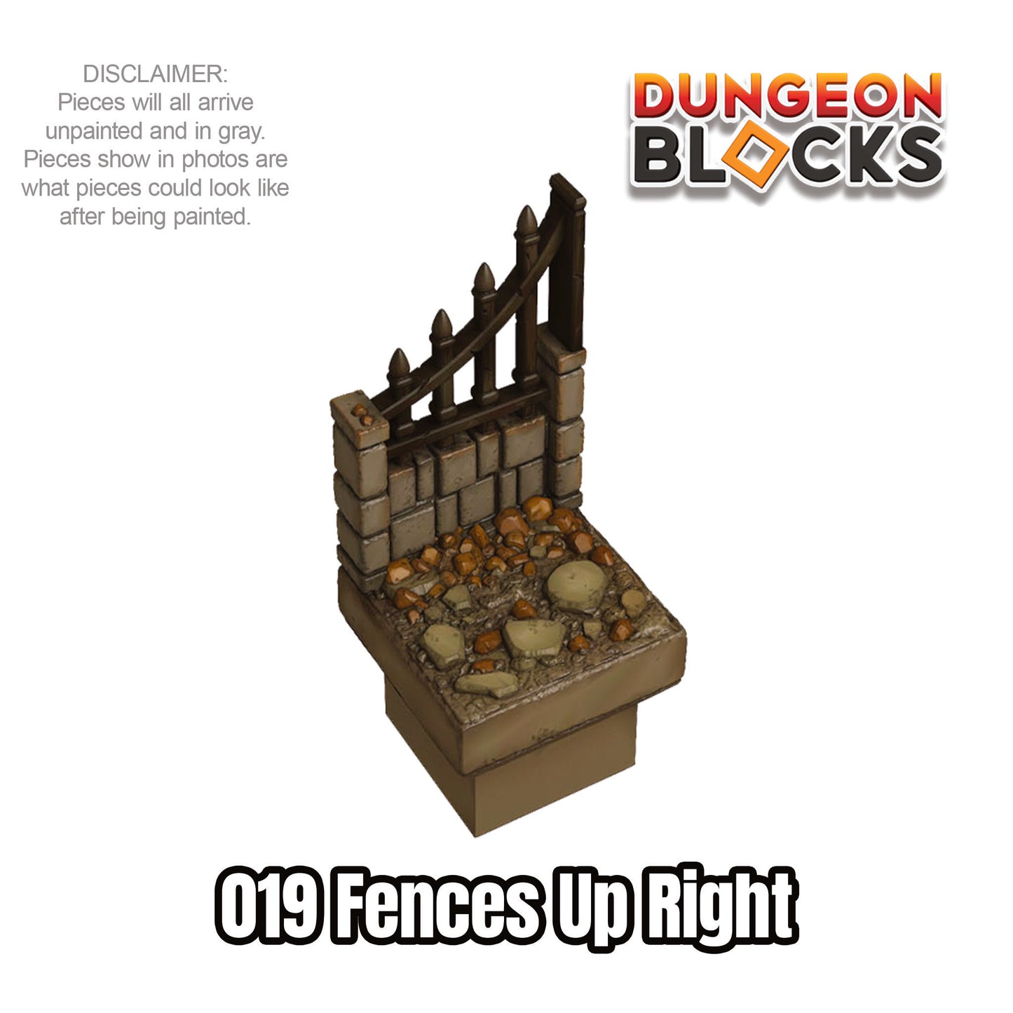 Fences Up Right