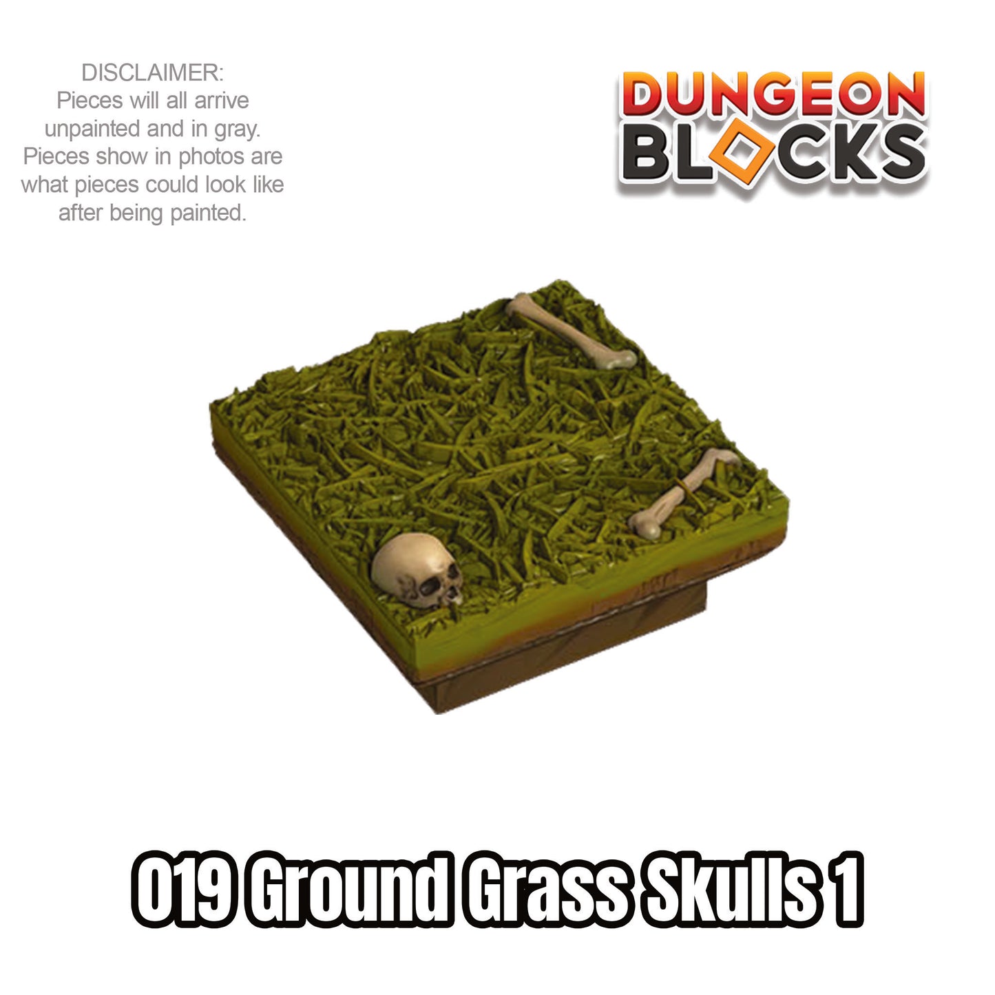 Ground Grass Skulls 1