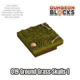Ground Grass Skulls 1