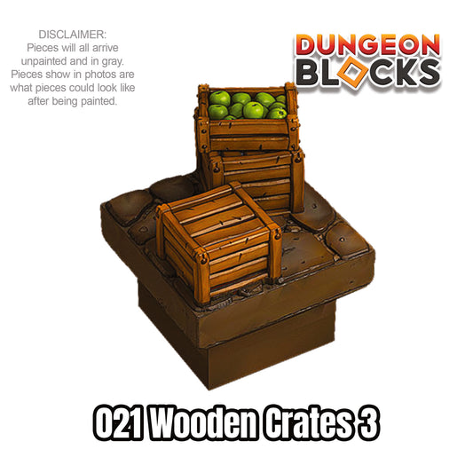Wooden Crates 3