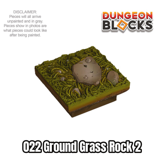 Ground Grass Rock 2