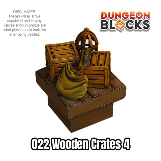 Wooden Crates 4