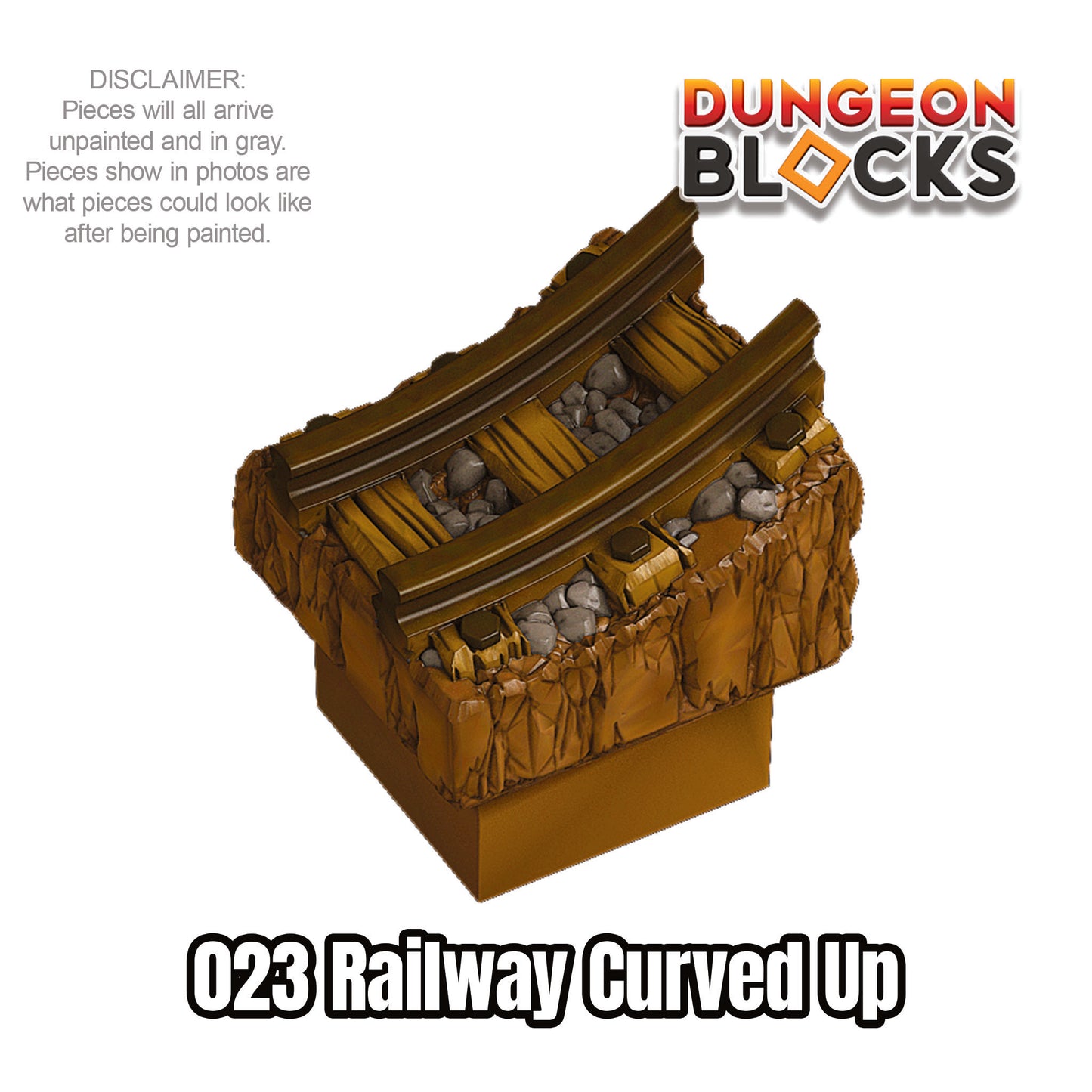 Railway Curved Up