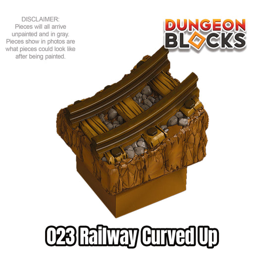 Railway Curved Up