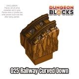 Railway Curved Down