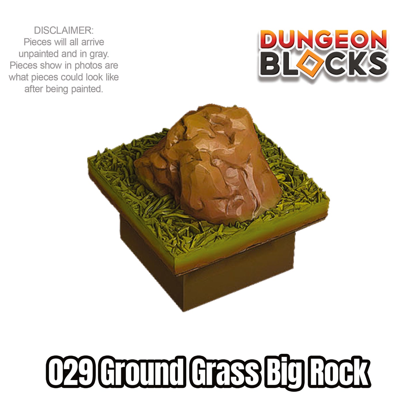 Ground Grass Big Rock 4
