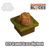 Ground Grass Big Rock 4