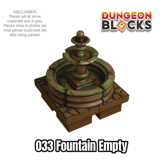 Fountain Empty