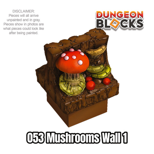 Mushrooms Wall 1