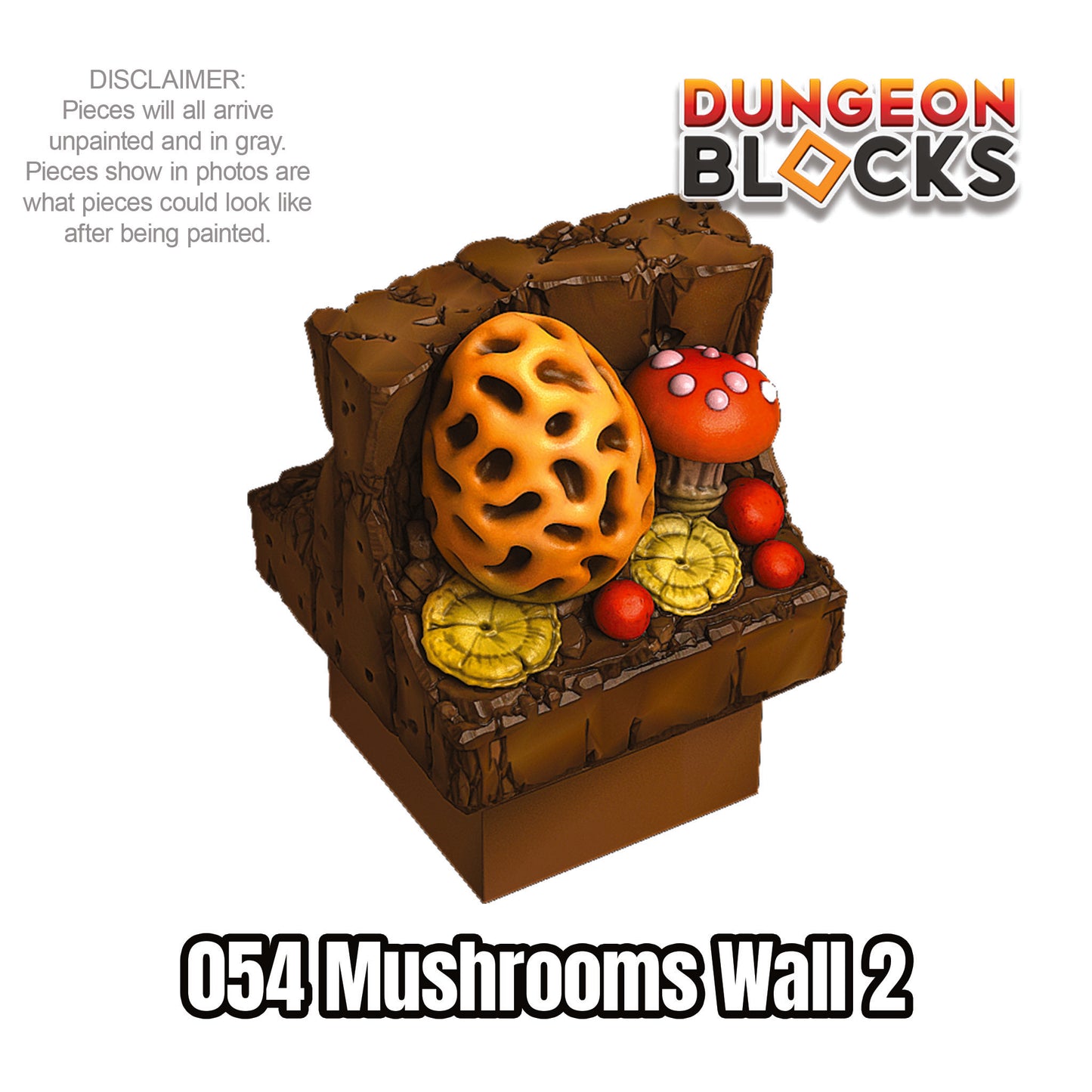 Mushrooms Wall 2"