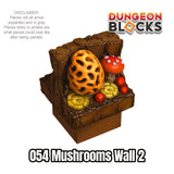 Mushrooms Wall 2"