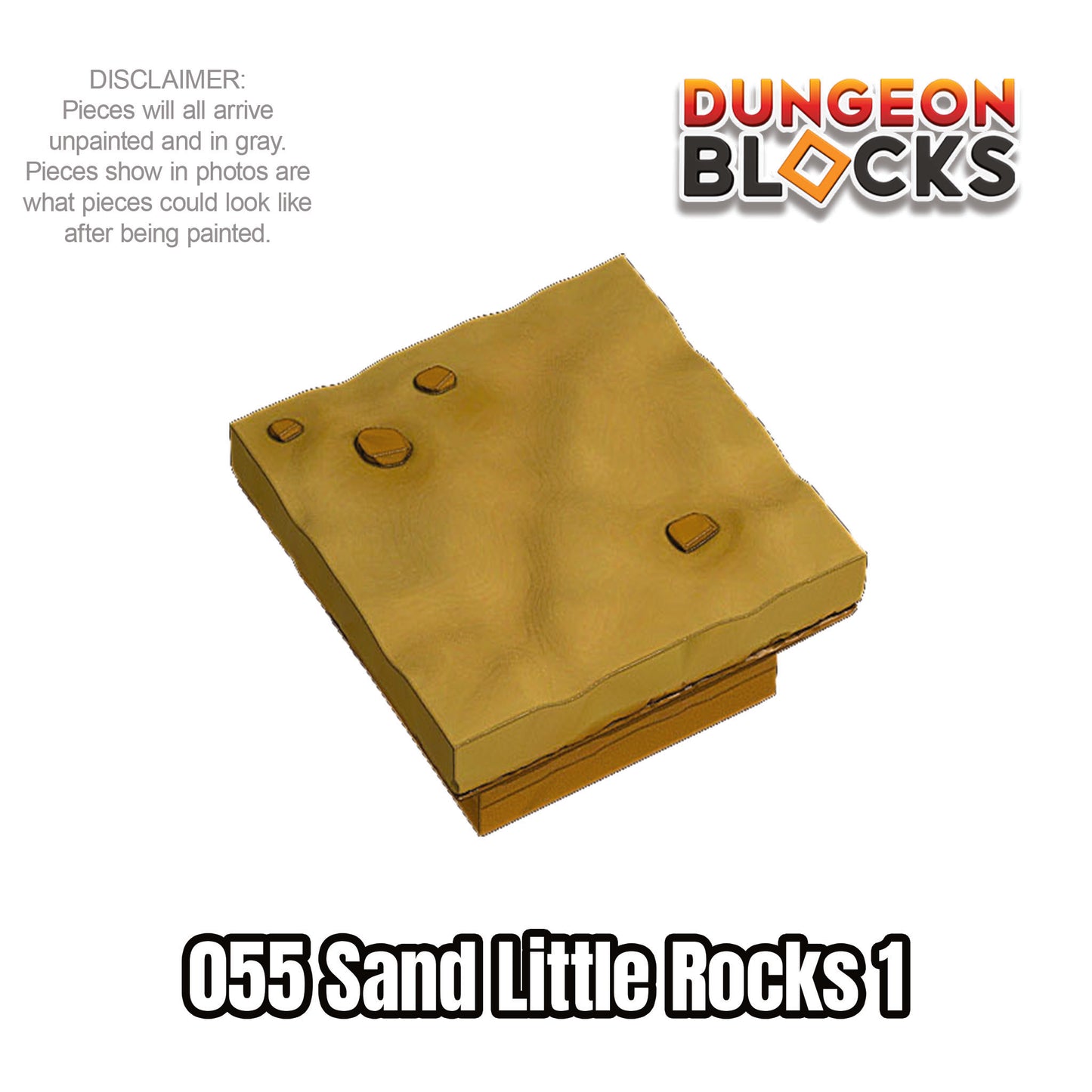 Sand Little Rocks 1