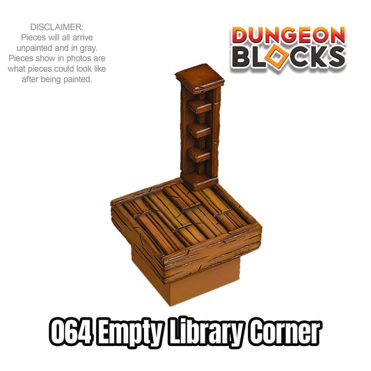 Empty Library Corner