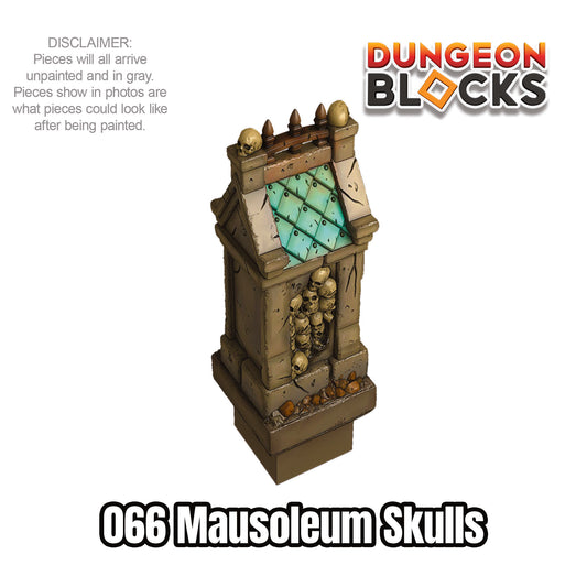 Mausoleum Skulls