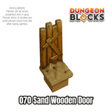 Sand Wooden Door