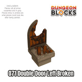 Double Door Left Broken