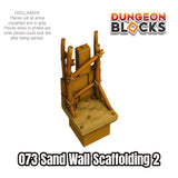 Sand Wall Scaffolding 2