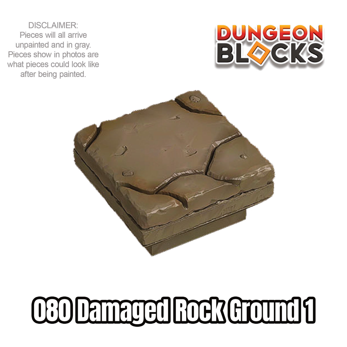 Damaged Rock Ground 1