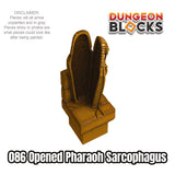 Opened Pharaoh Sarcophagus