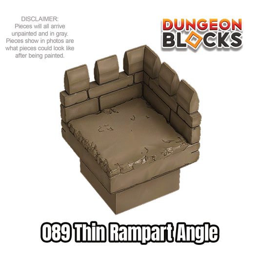 Thin Rampart Angle