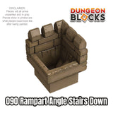 Rampart Angle Stairs Down