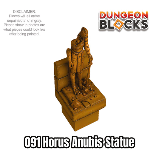 Horus Anubis Statue