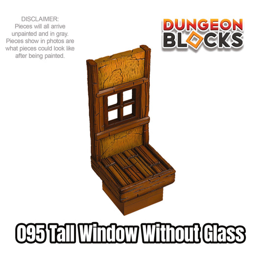 Tall Window without Glass