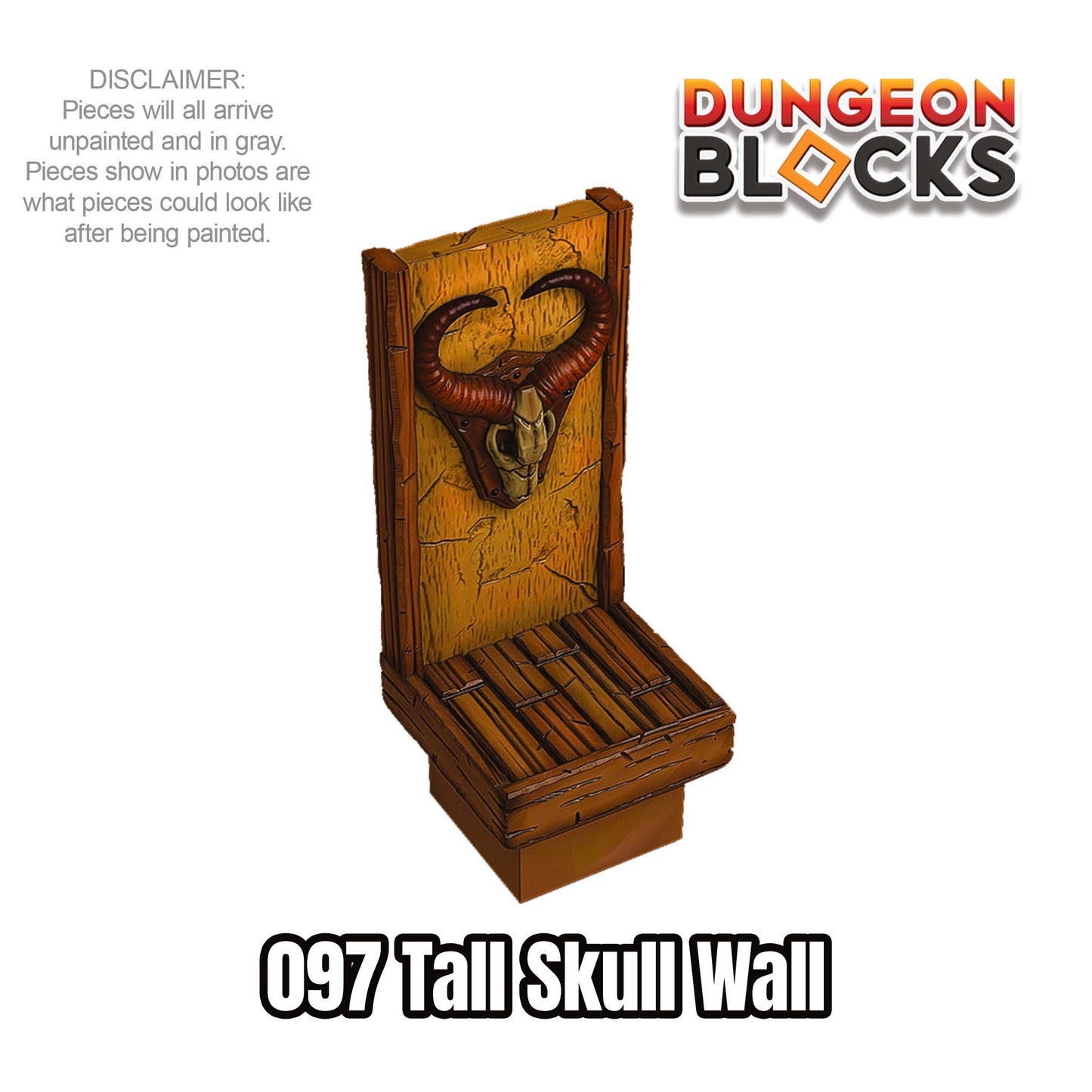 Tall Skull Wall