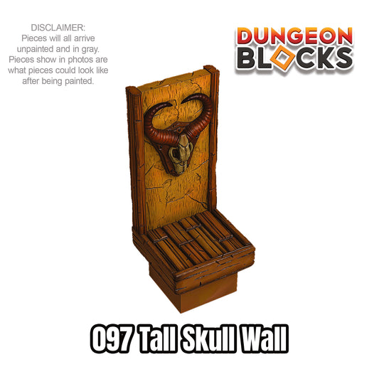 Tall Skull Wall