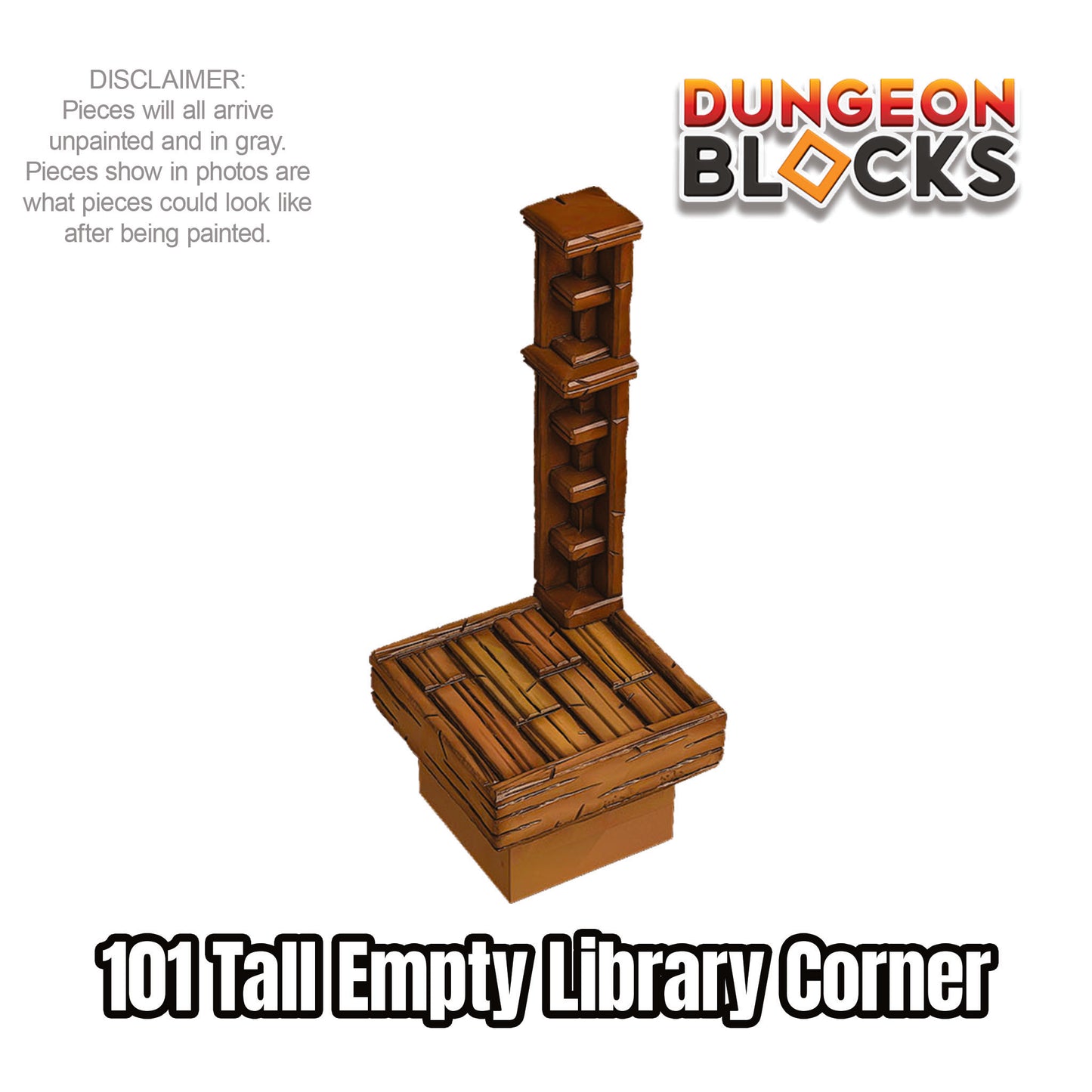 Tall Empty Library Corner
