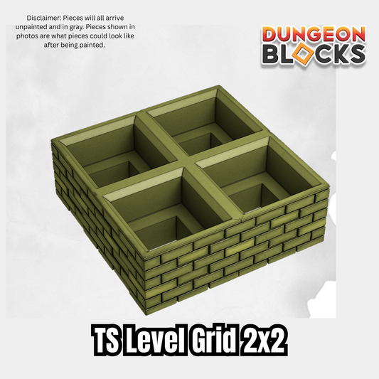 Toxic Sewer Level Grid 2x2