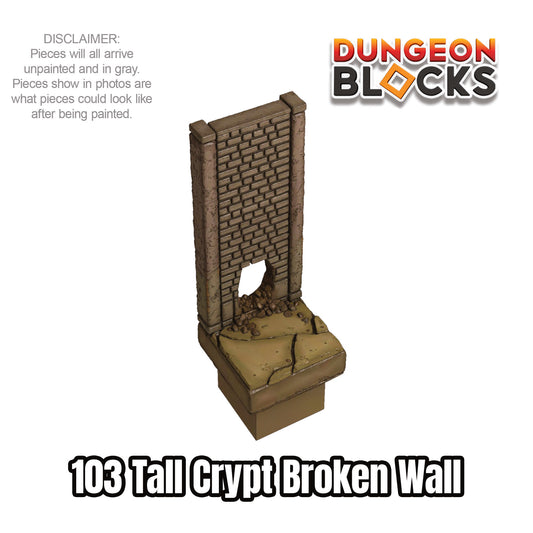 Tall Crypt Broken Wall
