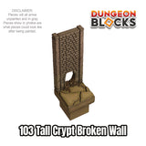 Tall Crypt Broken Wall