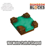 Water Path X-Shaped